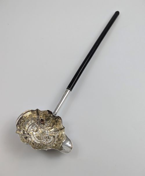 fig 1. George II Silver toddy/ punch ladle , William Kersill, London ,1759.
