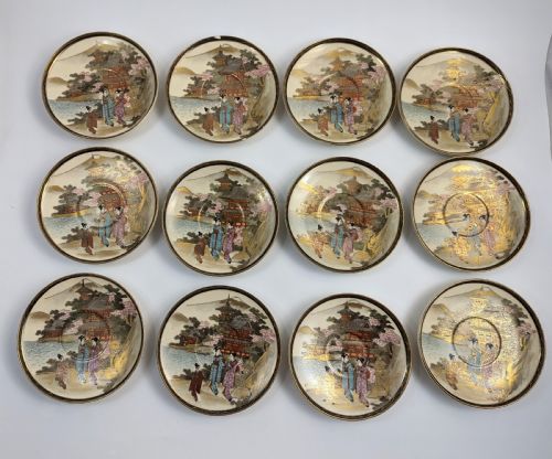 SATSUMA TEA SET BY TANIGUCHI JAPAN C 1921 - ADDITIONAL PHOTO 3