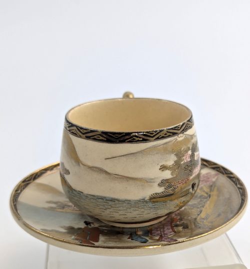 SATSUMA TEA SET BY TANIGUCHI JAPAN C 1921 - ADDITIONAL PHOTO 11