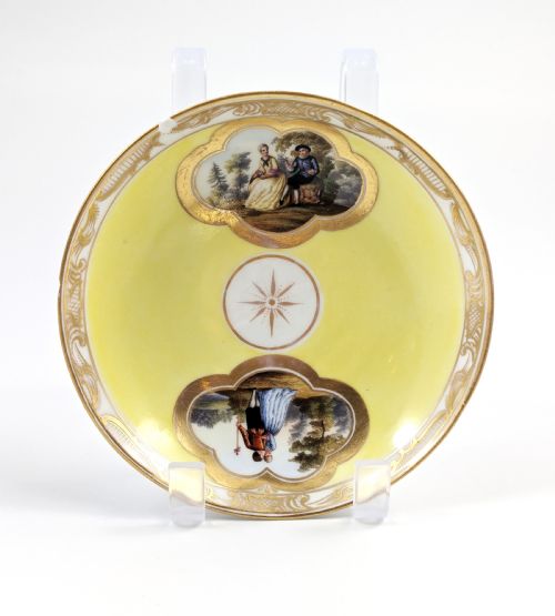 RARE MEISSEN DEMITASSE CUP AND SAUCER C1815 - ADDITIONAL PHOTO 10