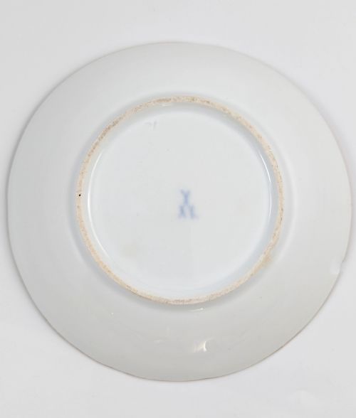 RARE MEISSEN DEMITASSE CUP AND SAUCER C1815 - ADDITIONAL PHOTO 14