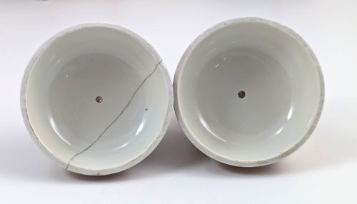 fig 6. Exquisite Pair of Meiji Period Kutani Footed Jars, Japan