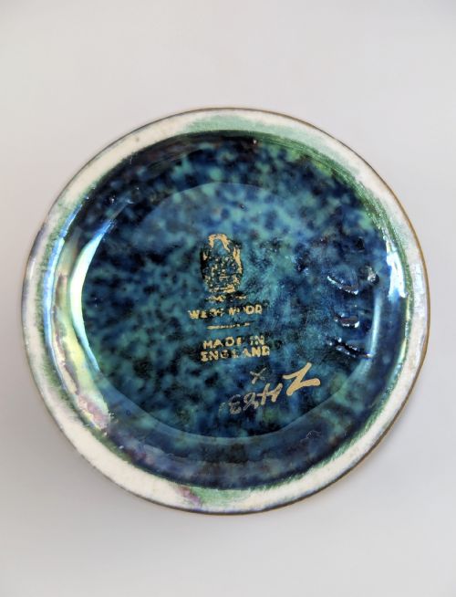 RARE WEDGWOOD ORDINARY LUSTRE BUD VASE TRIO DAISY MAKEIGJONES DRAGONS C 1915 MODEL Z4831 - ADDITIONAL PHOTO 7