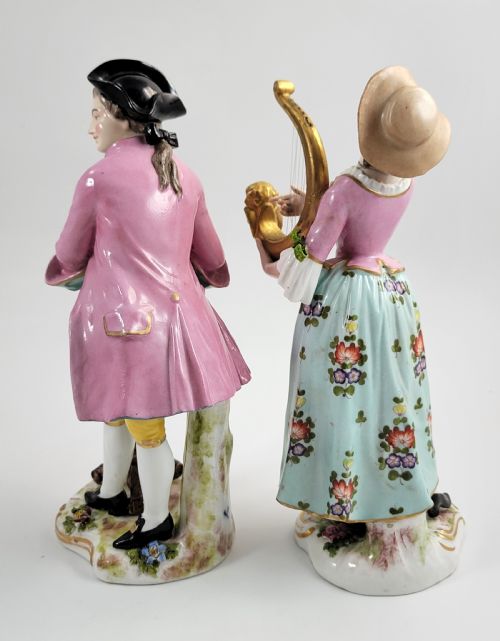 fig 2. Pair of French Porcelain Figures by Bloch & Sie, Paris, c. 1887–1900