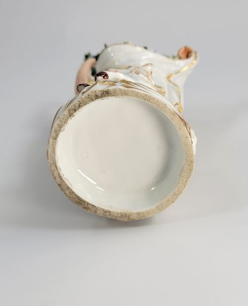 19THCENTURY GERMAN PORCELAIN PASTORAL FIGURE CHELSEADERBY STYLE - ADDITIONAL PHOTO 7