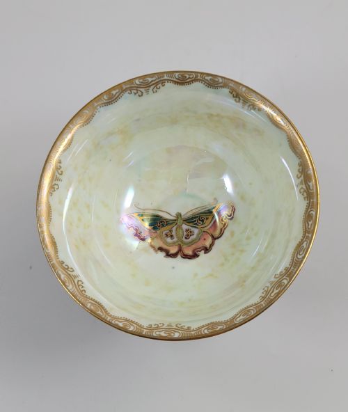 DAISY MAKEIGJONES WEDGWOOD LUSTRE ANTIQUE BOWL BUTTERFLIES C1915 - ADDITIONAL PHOTO 7
