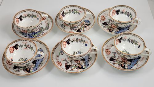 MINTON KAKIEMON TIGER DECORATED TEA SET 18471861 - ADDITIONAL PHOTO 13
