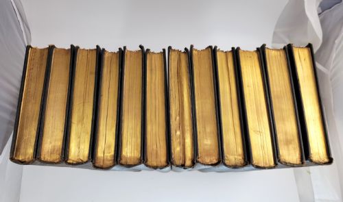 fig 2. Burton “Arabian Nights” 1897 H.S. Nichols Library Edition 12 vols Illustrated