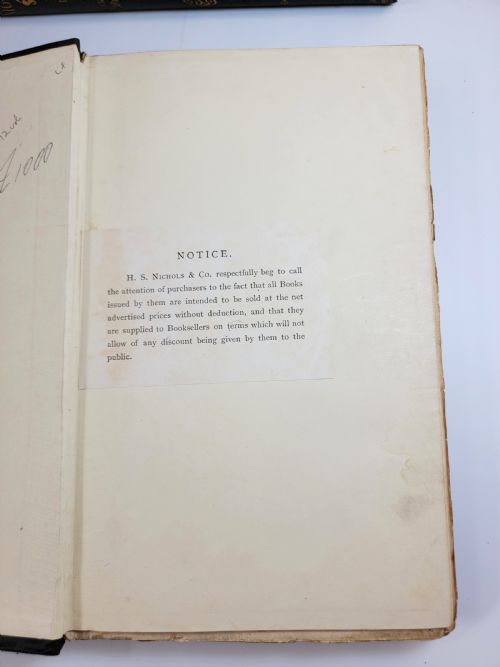 fig 3. Burton “Arabian Nights” 1897 H.S. Nichols Library Edition 12 vols Illustrated
