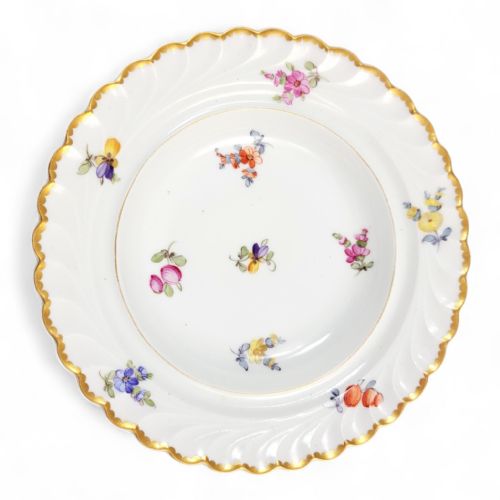 fig 3. Nymphenburg Porcelain Butter Dish with Cover, “Louis XVIII”, c.1895