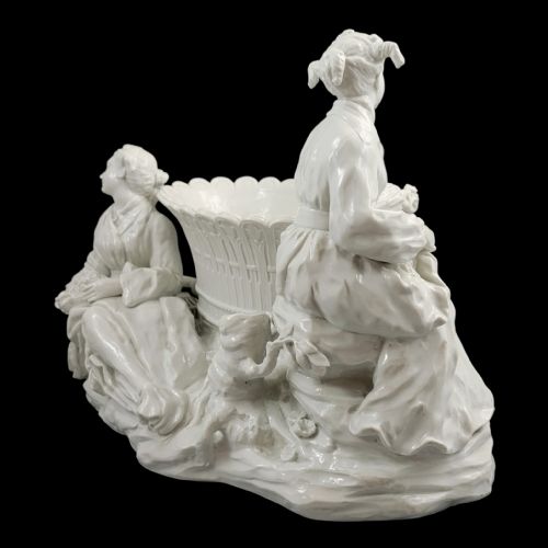 LARGE FRENCH SOFTPASTE CHINOISERIE FIGURE GROUP C17501760 - ADDITIONAL PHOTO 8