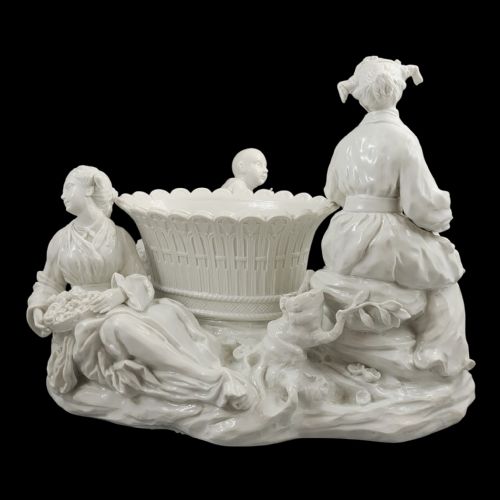 LARGE FRENCH SOFTPASTE CHINOISERIE FIGURE GROUP C17501760 - ADDITIONAL PHOTO 12