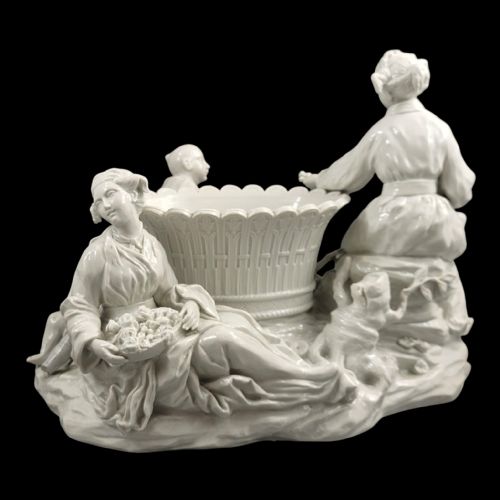 LARGE FRENCH SOFTPASTE CHINOISERIE FIGURE GROUP C17501760 - ADDITIONAL PHOTO 13