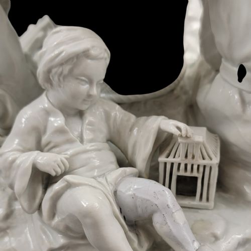 LARGE FRENCH SOFTPASTE CHINOISERIE FIGURE GROUP C17501760 - ADDITIONAL PHOTO 14