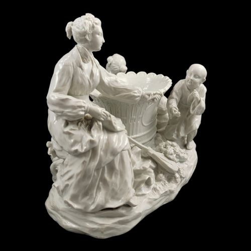 LARGE FRENCH SOFTPASTE CHINOISERIE FIGURE GROUP C17501760 - ADDITIONAL PHOTO 16