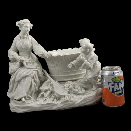 LARGE FRENCH SOFTPASTE CHINOISERIE FIGURE GROUP C17501760 - ADDITIONAL PHOTO 19