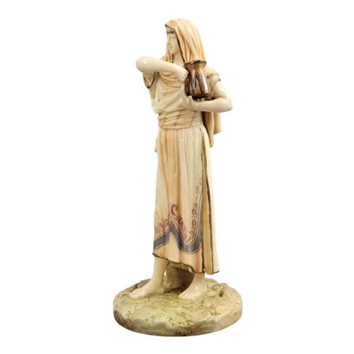 fig 1. Royal Worcester Sculptural Egyptian Woman by James Hadley, 1895