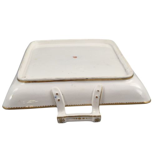 ENGLISH TRAY IN THE WORCESTER JAMES GILES EXOTIC BIRD TRADITION MID19TH CENTURY - ADDITIONAL PHOTO 6