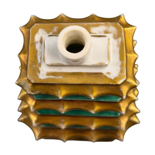 JACOB PETIT PARIS PORCELAIN PAGODA PERFUME BOTTLE WITH ORIGINAL STOPPER C18351845 - ADDITIONAL PHOTO 6