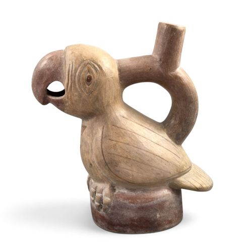 Ancient Pre-Columbian Terracotta Ornithomorphic Vessel Over 2000 Years Old