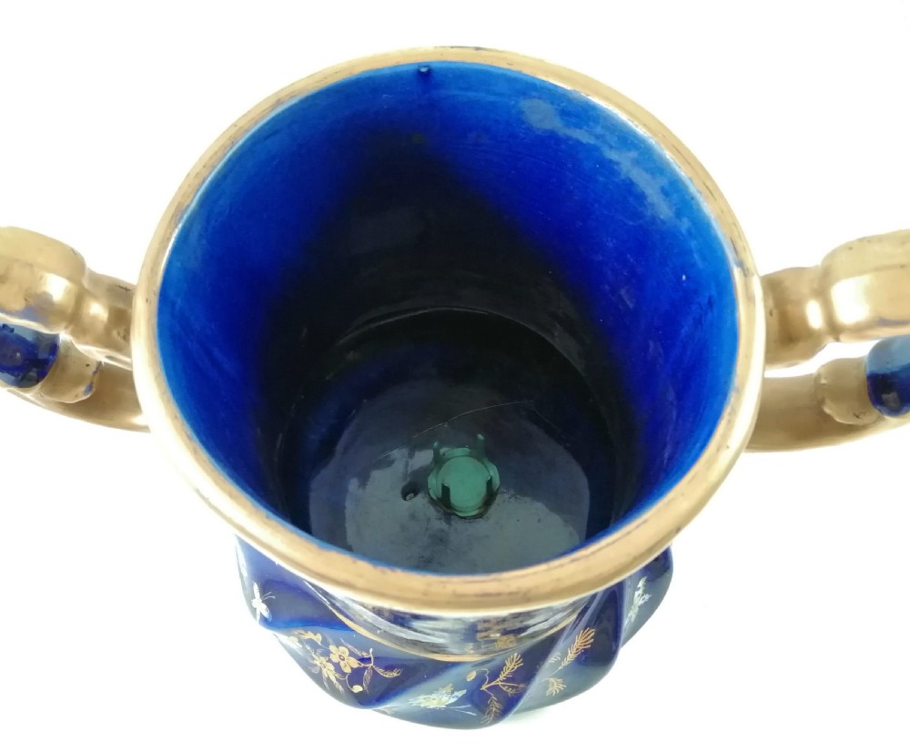 Large Masons Ironstone Two Handled Pot, Wine Cooler,Hand Painted, Very Rare, circa 1820 View XIII