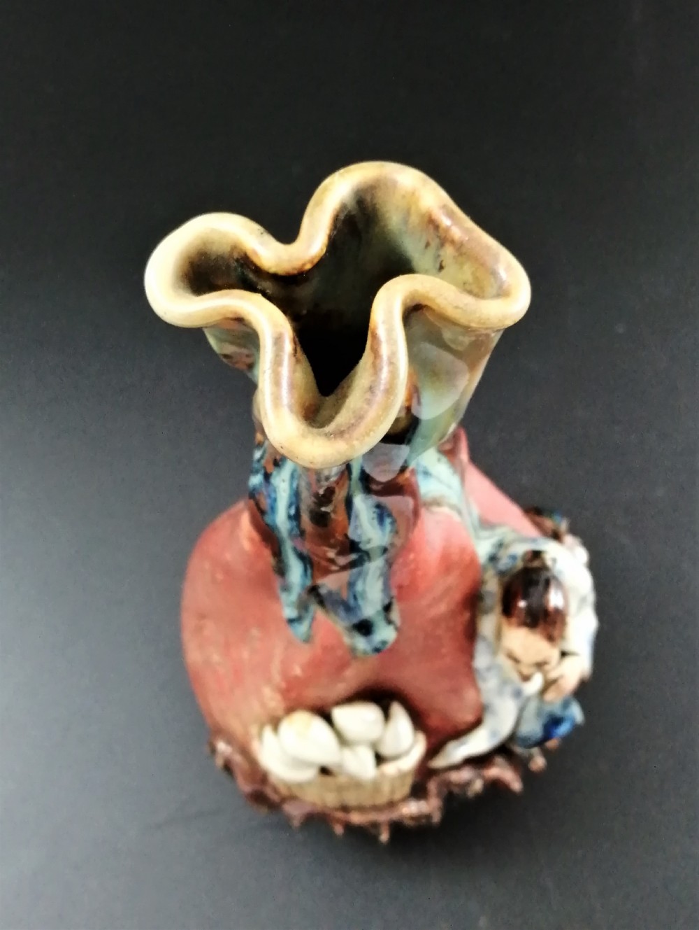 Sumida Gawa Pottery, Japan, Meiji period, marked 'Koko' ?? (Ishiguro Koko ????) View XIV