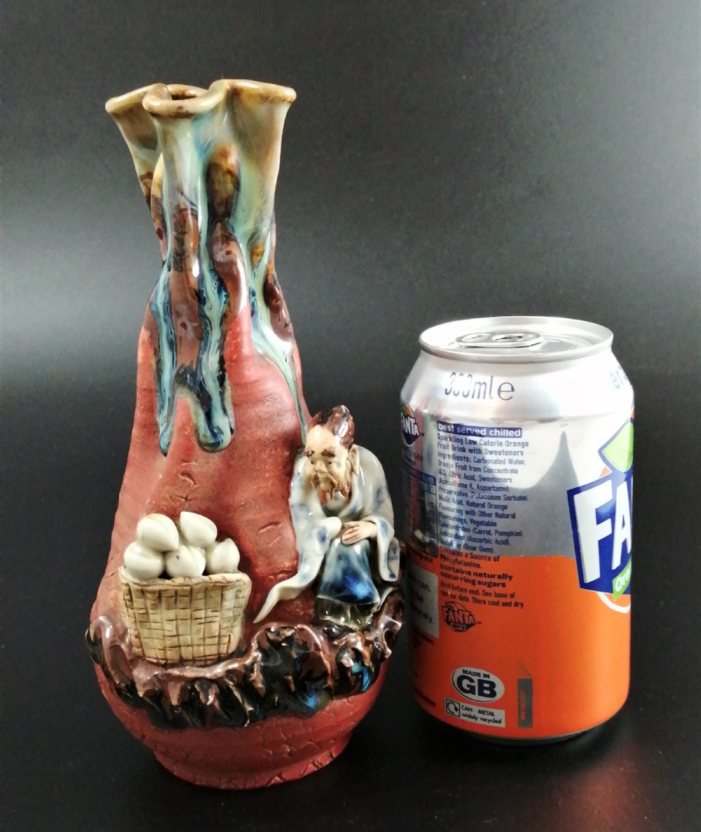 Sumida Gawa Pottery, Japan, Meiji period, marked 'Koko' ?? (Ishiguro Koko ????) View XVI