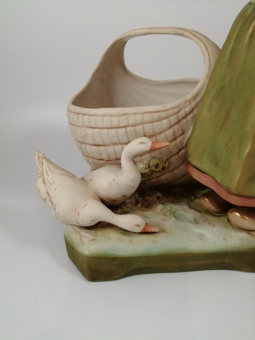 A Royal Dux, Dutch girl figurine,c.1918,very rare View VIII