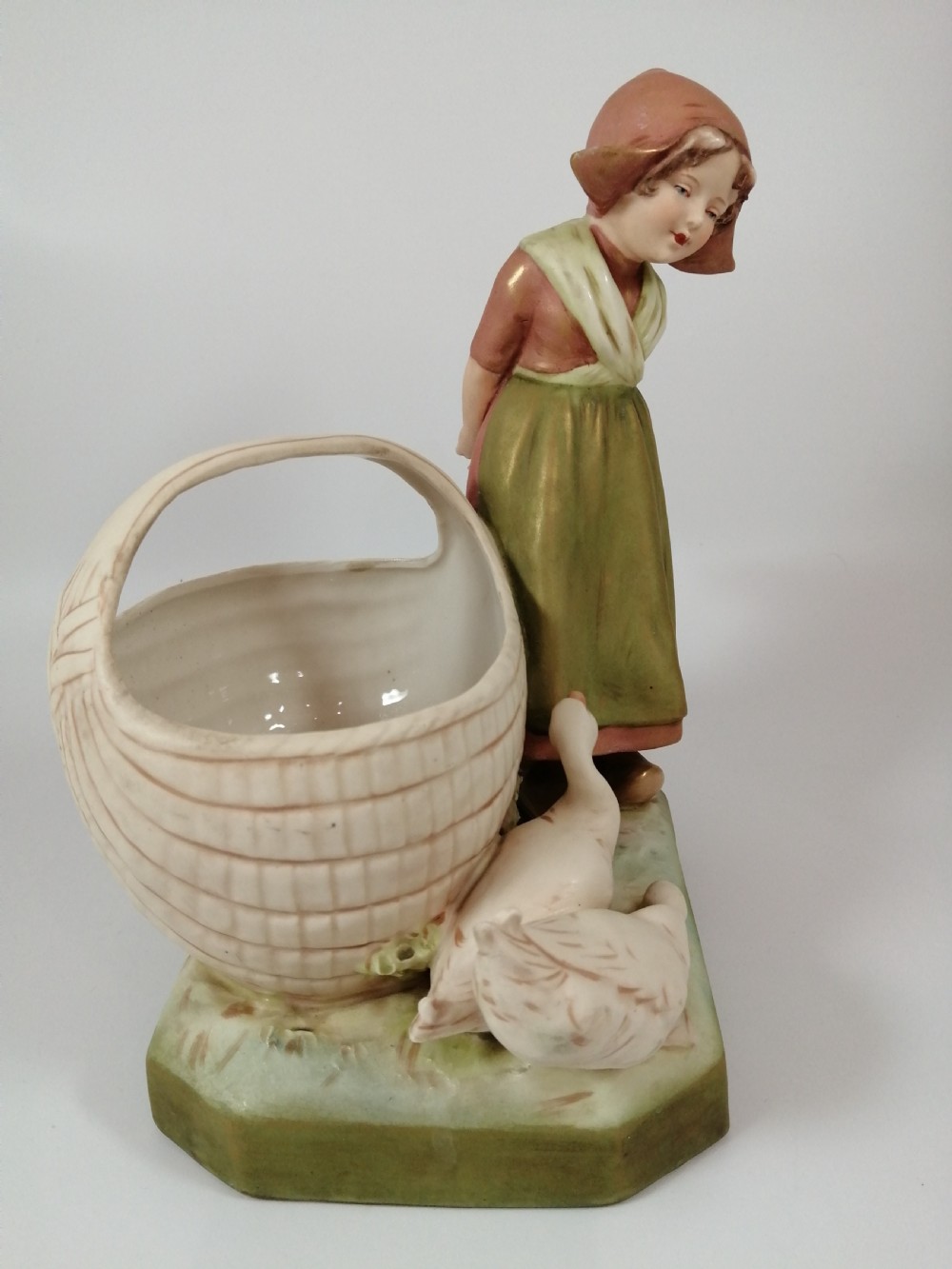 A Royal Dux, Dutch girl figurine,c.1918,very rare View XII