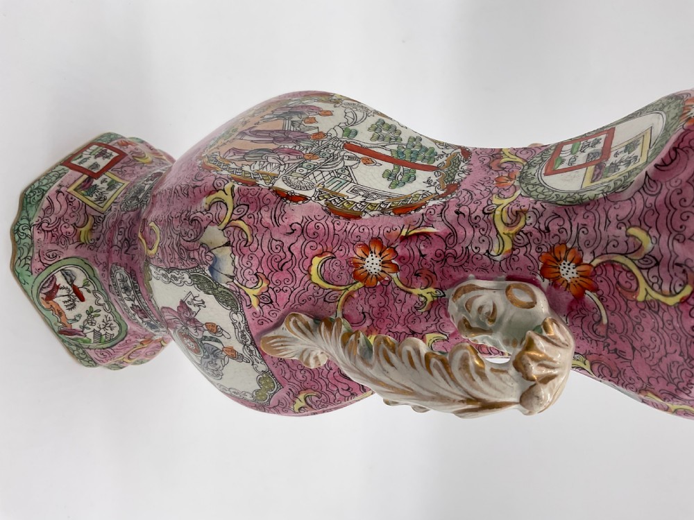 Antique Mason's Ironstone vase, circa 1810. Extremely rare example View IX