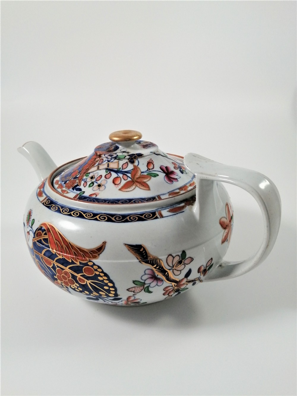 Antique Spode Tobacco Leaf pattern (