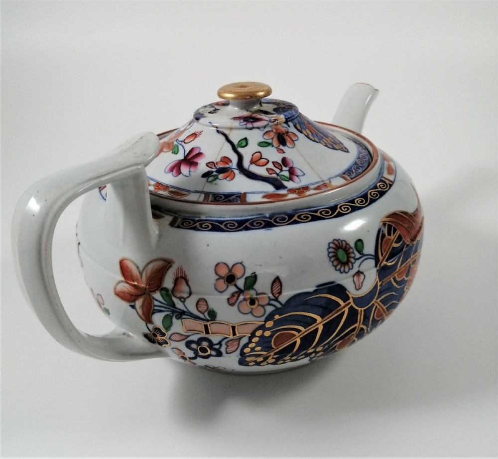 Antique Spode Tobacco Leaf pattern (