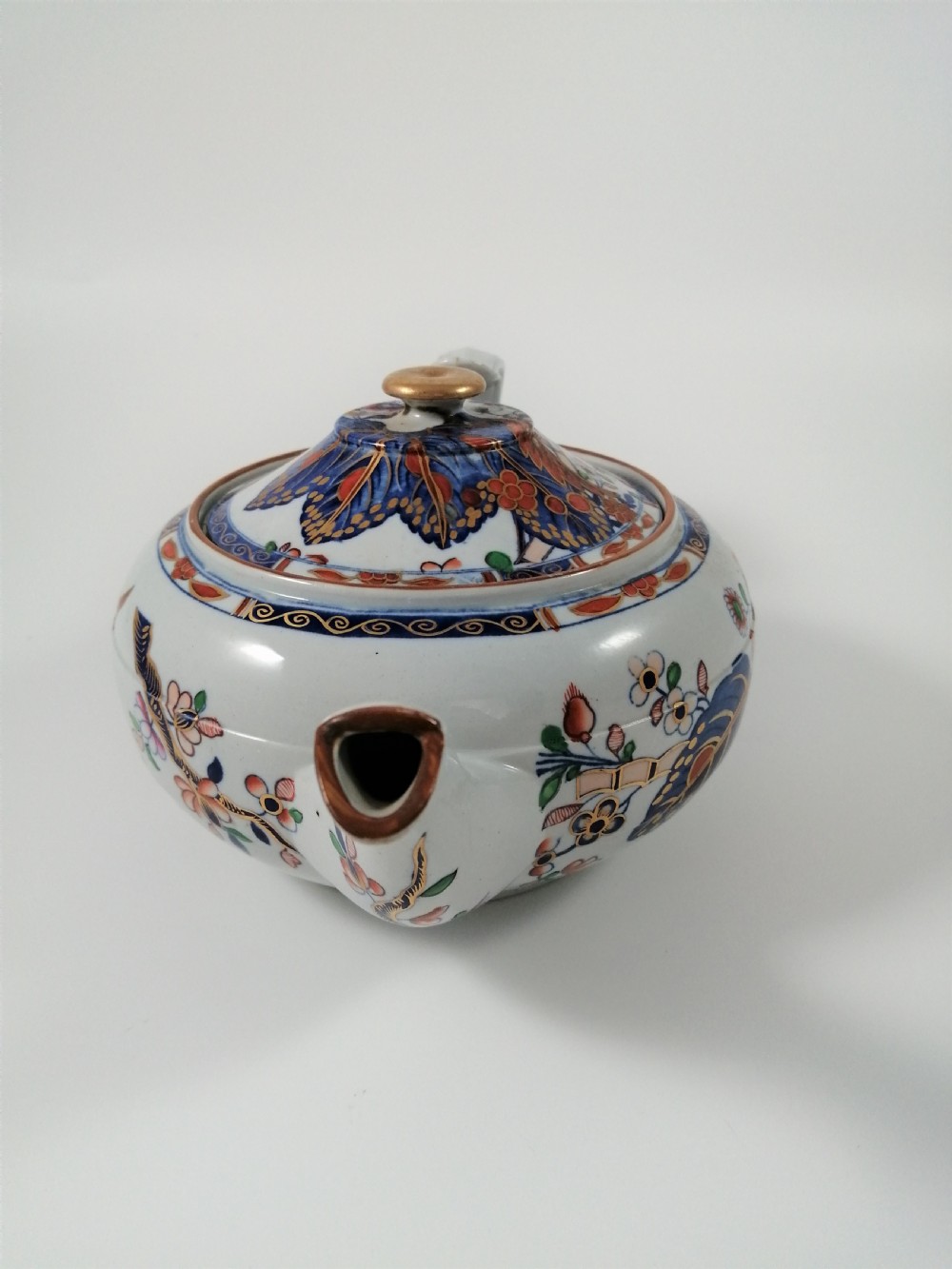 Antique Spode Tobacco Leaf pattern (