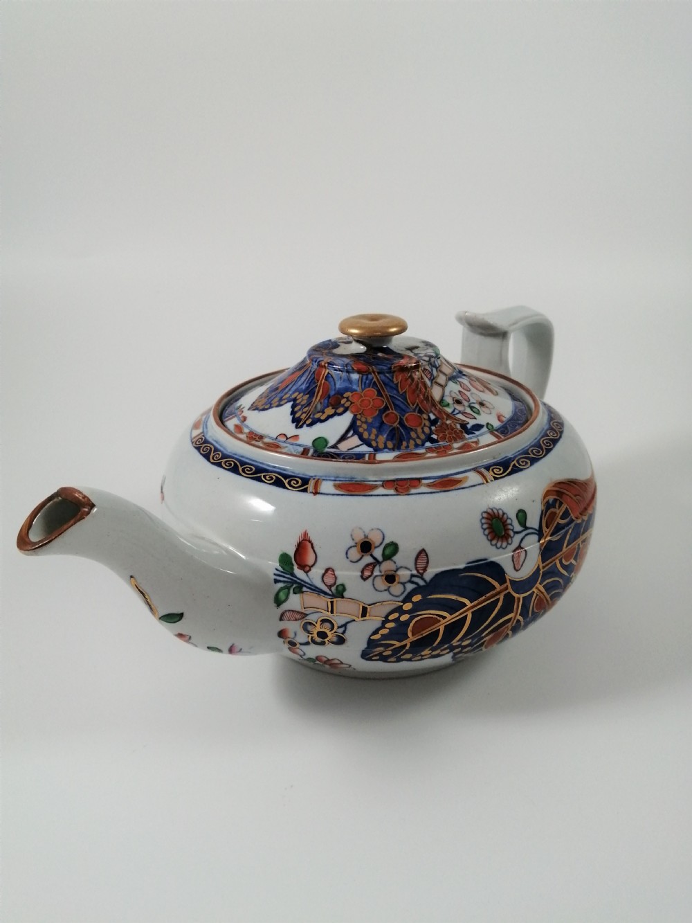Antique Spode Tobacco Leaf pattern (