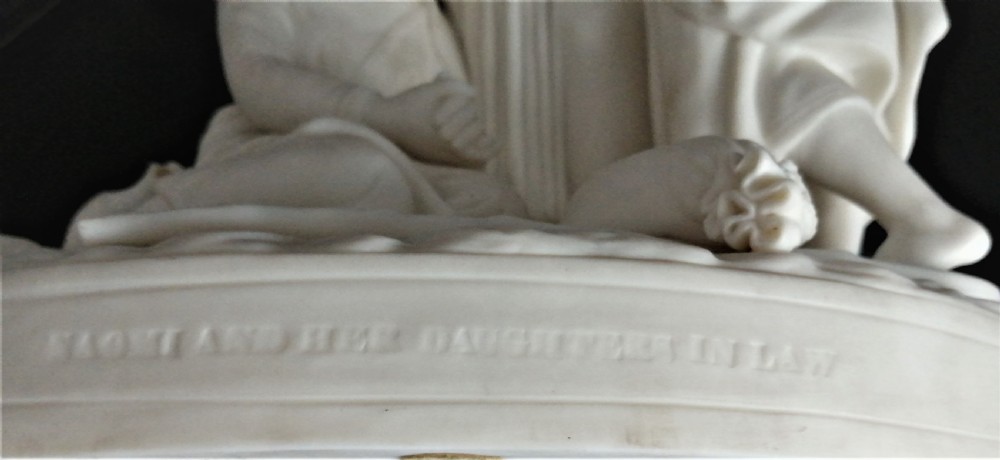 Minton Parian Group Depicting Naomi and Her Daughters-in-Law ,c.1865 View XIII