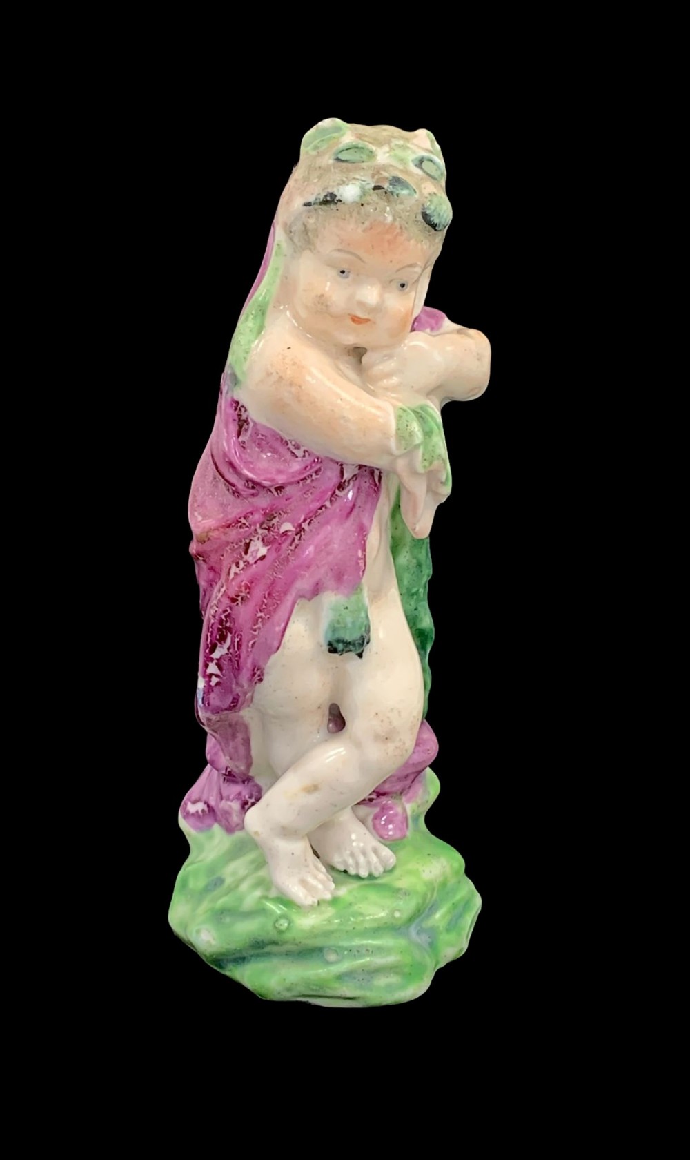 Chelsea Derby rare figure of Hercules wearing the pelt of the Namean lion ?1775