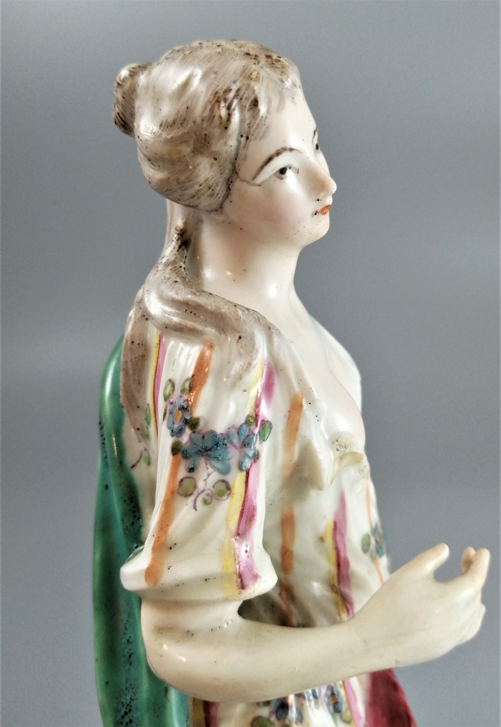 Antique Derby figure: Air, one of the Four Elements,c. 1756-1765,Very Rare View XI