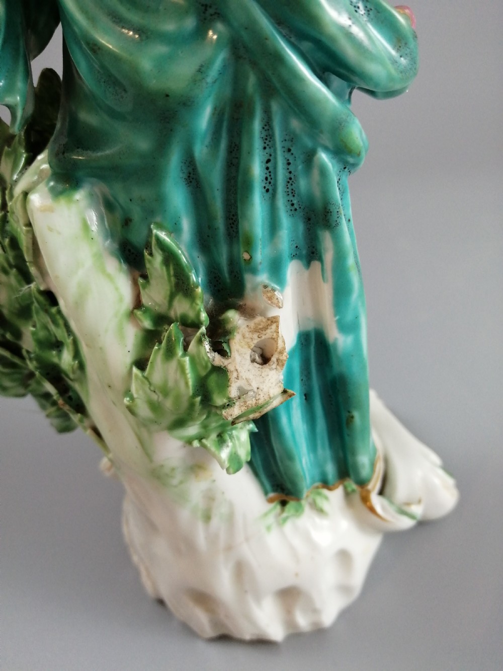 Antique Derby figure: Air, one of the Four Elements,c. 1756-1765,Very Rare View XII