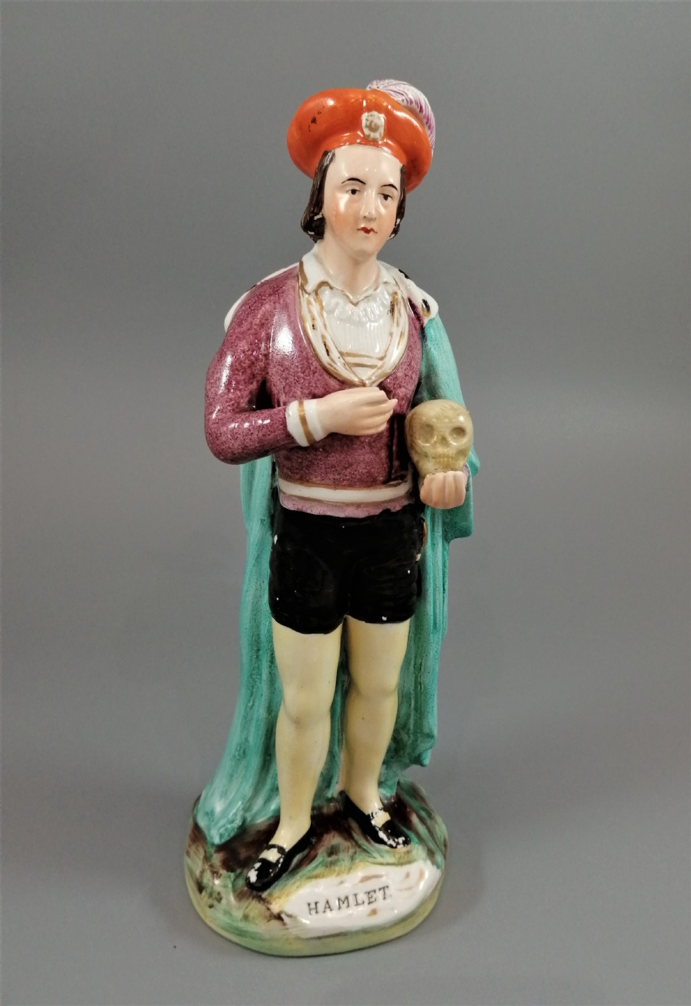 ANTIQUE STAFFORDSHIRE FIGURE OF HAMLET View X