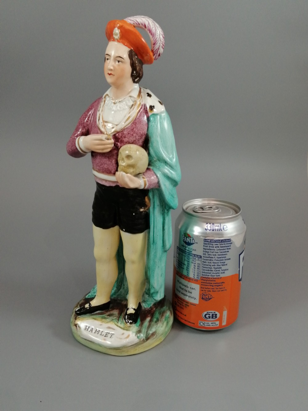 ANTIQUE STAFFORDSHIRE FIGURE OF HAMLET View XII
