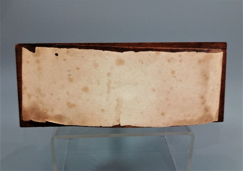 19th century Black Forest walnut desk blotter with a bear View XII