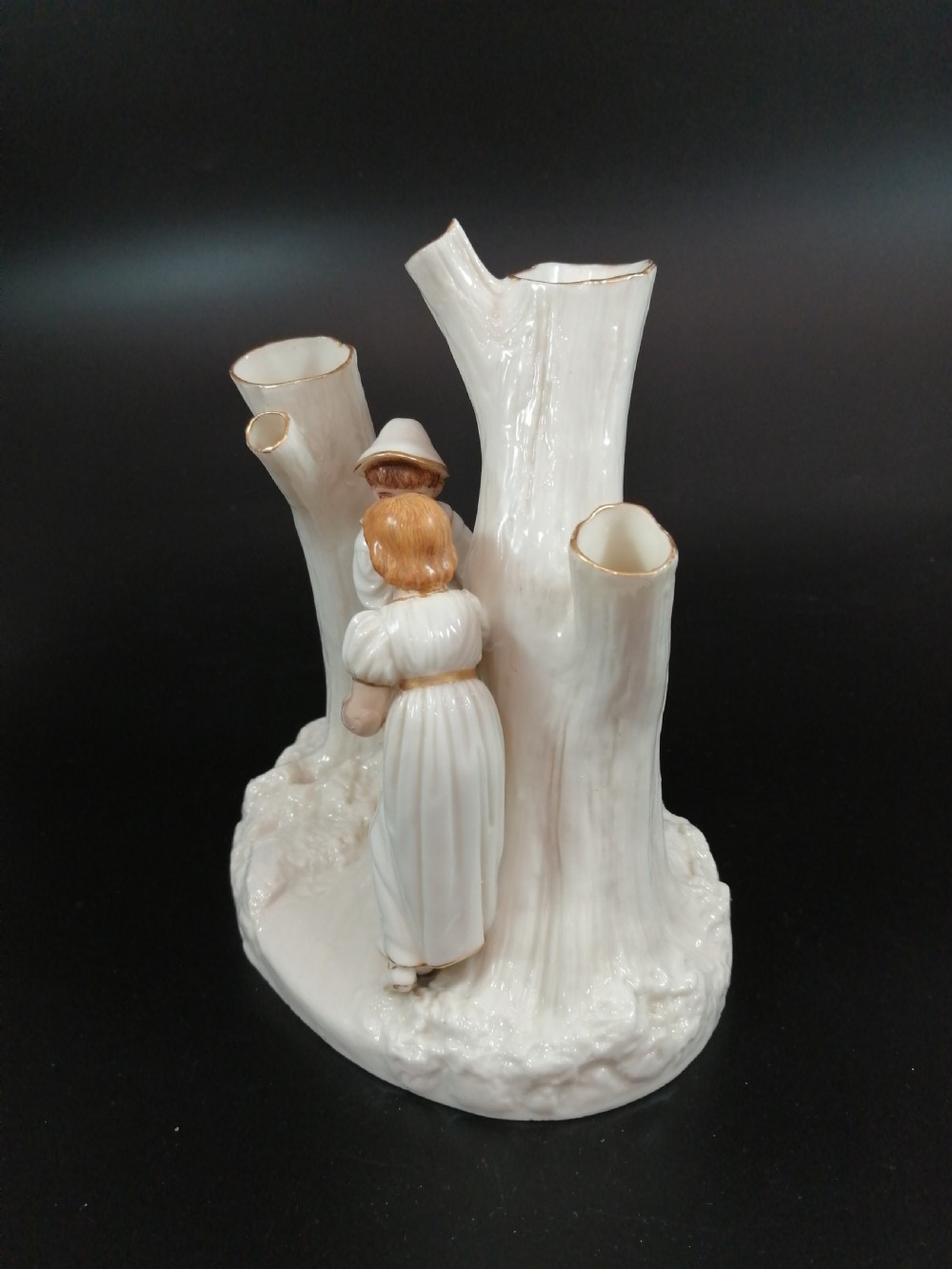 Royal Worcester 'Country Courtship' group, James Hadley,1884 View III