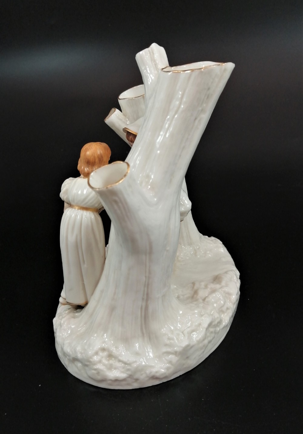 Royal Worcester 'Country Courtship' group, James Hadley,1884 View IV