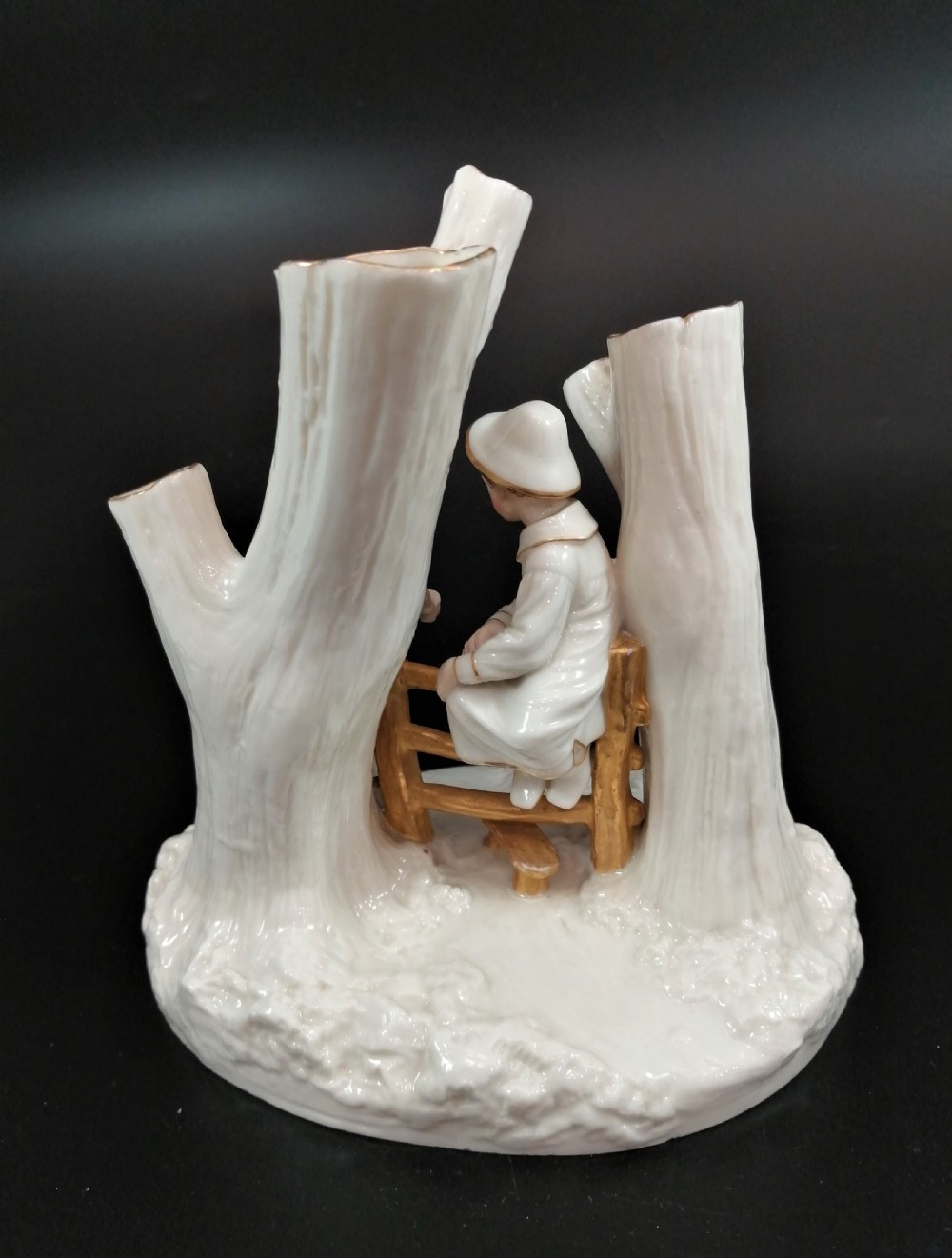 Royal Worcester 'Country Courtship' group, James Hadley,1884 View XV