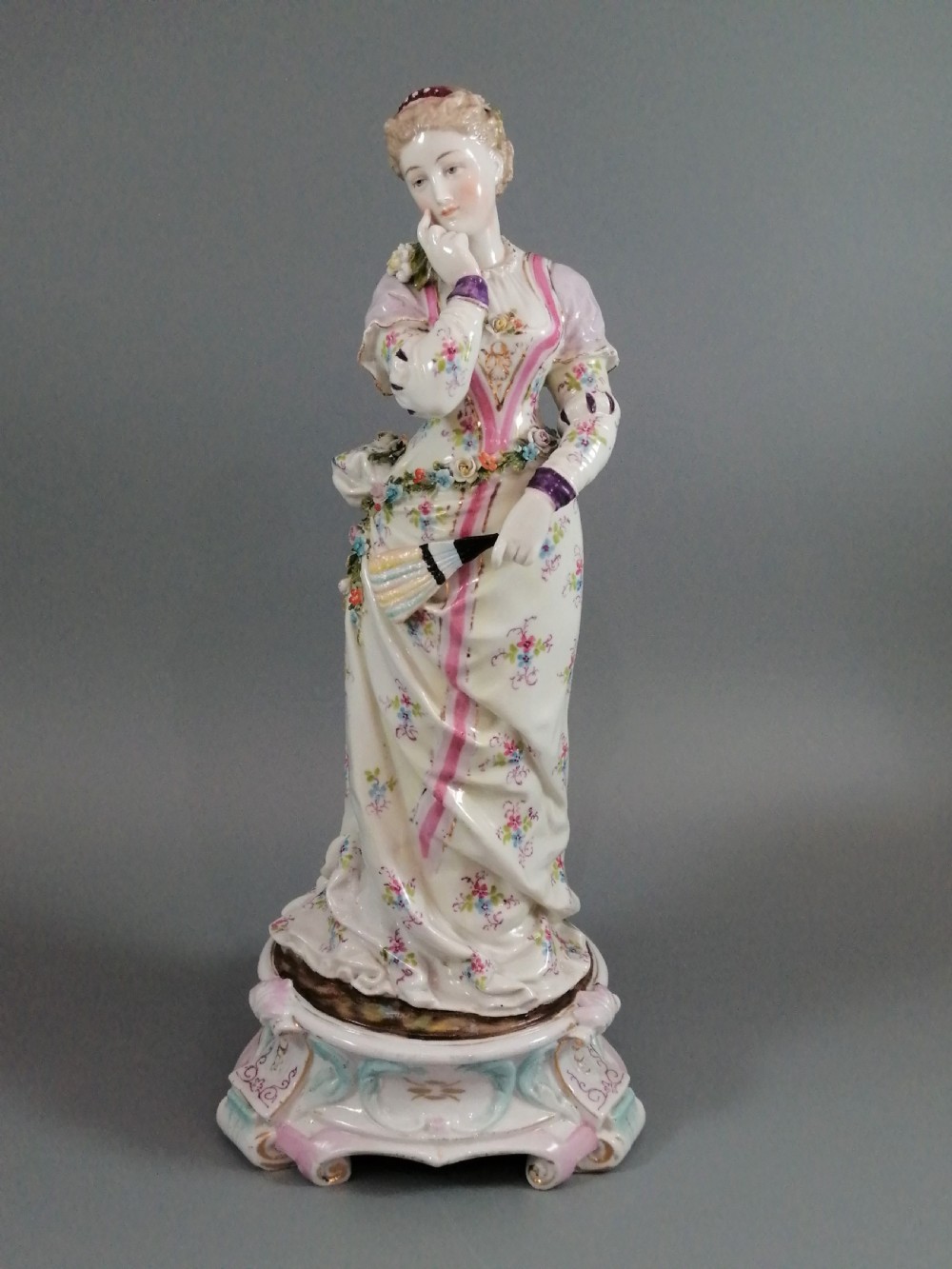 Porcelain figurine Triebner, ENS & Eckert , Volkstedt, c.1880
