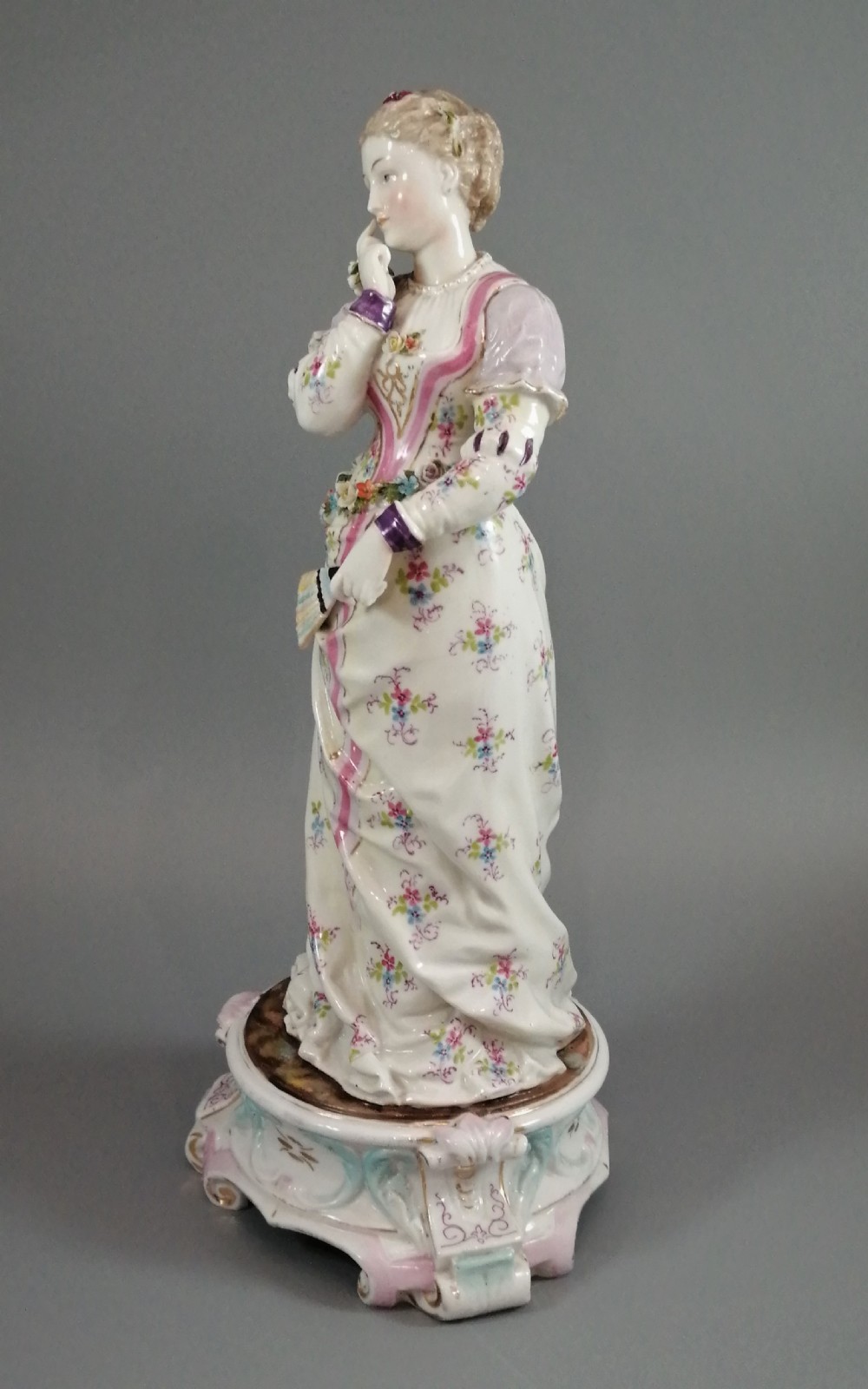 Porcelain figurine Triebner, ENS & Eckert , Volkstedt, c.1880 View II