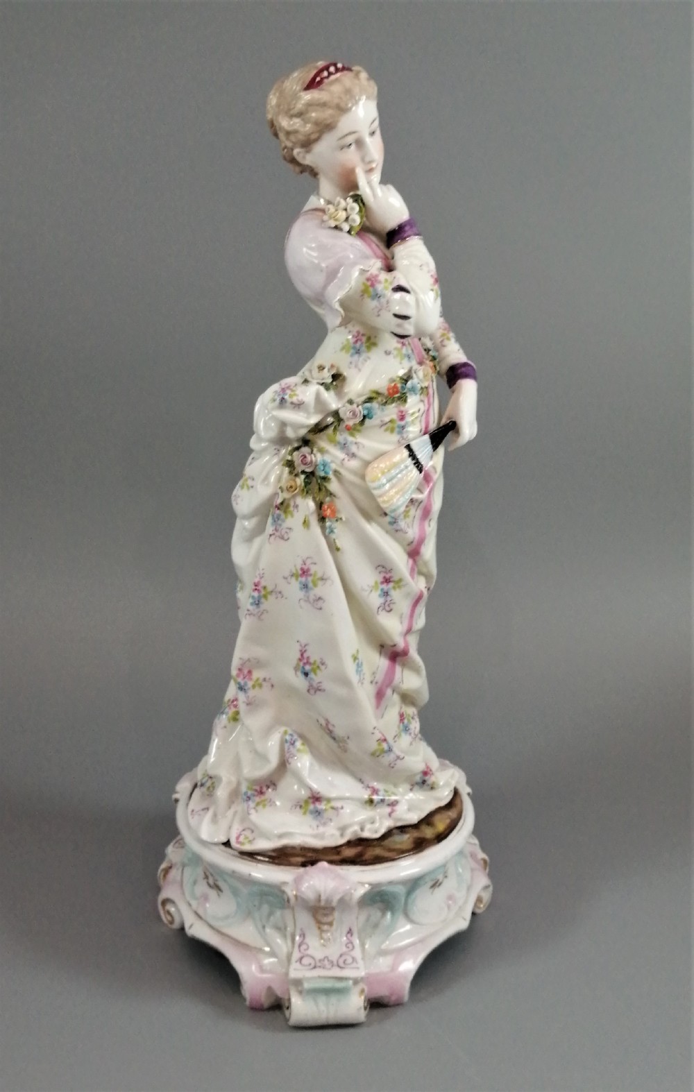 Porcelain figurine Triebner, ENS & Eckert , Volkstedt, c.1880 View VI