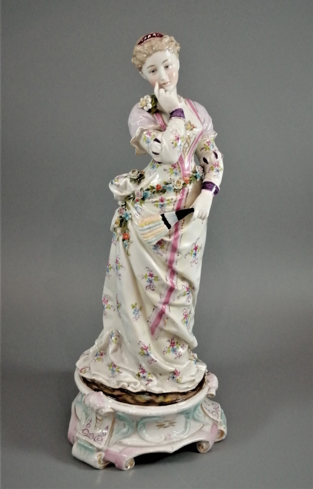Porcelain figurine Triebner, ENS & Eckert , Volkstedt, c.1880 View VII