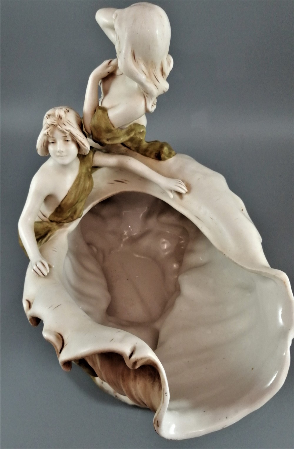 Royal Dux Porcelain Centrepiece Art Nouveau: 