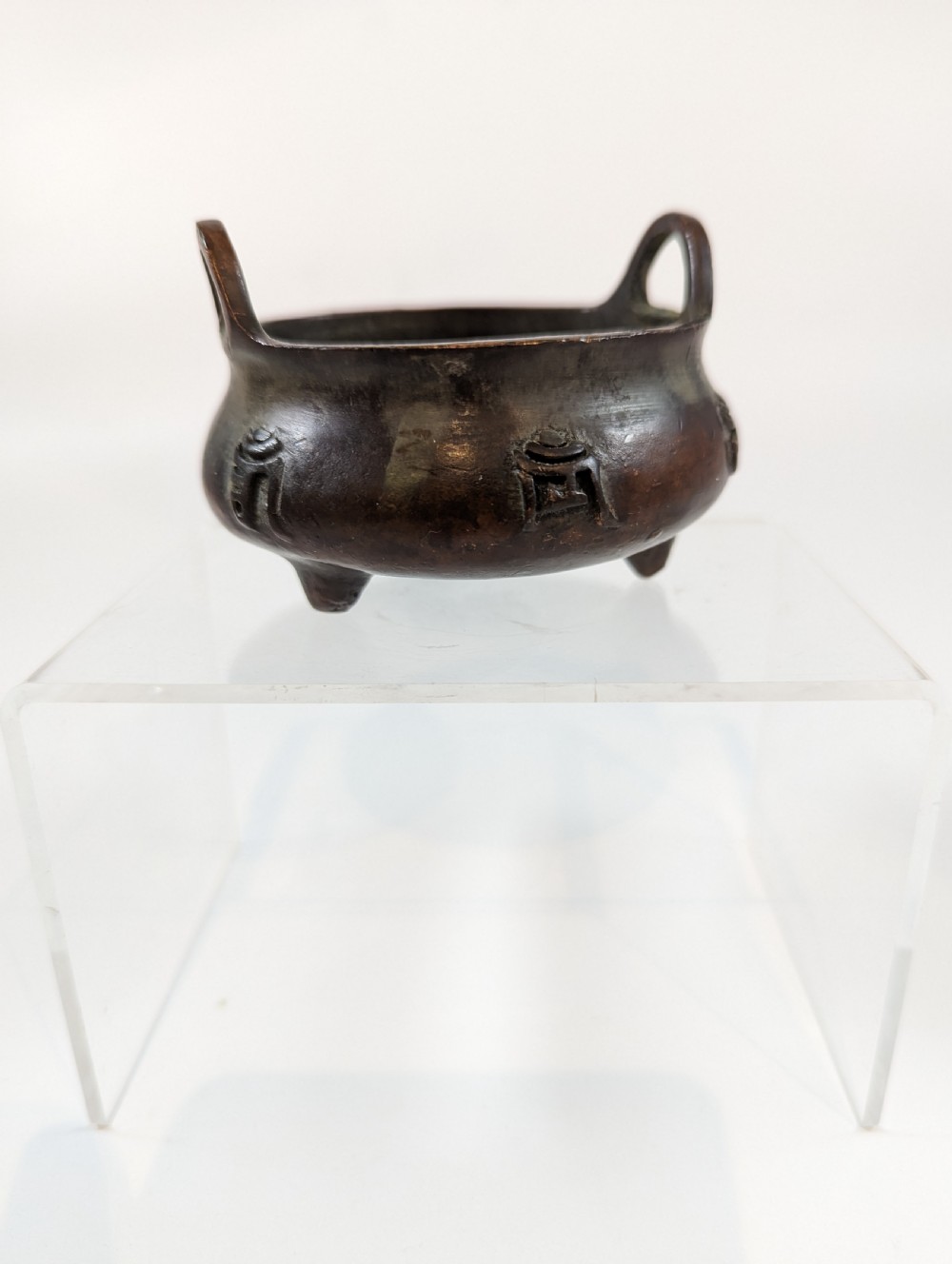 Chinese Ming Dynasty Xuande Bronze Incense Burner  View V